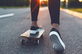 I Tried Postpartum Skateboarding — And Broke My Ankle