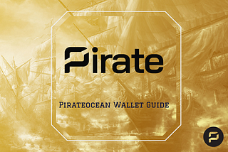 PirateOcean Wallet Anleitung