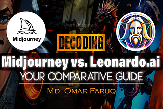 Decoding Midjourney vs. Leonardo.ai: Your Comparative Guide by Md. Omar Faruq