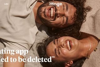 Imagine if your company’s onboarding had a mission to be deleted, just like Hinge.