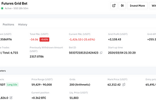 Turning $20K of Bitcoin & Ethereum into $1M using Grid-Bots — 75% after 75 days