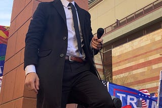 Mike Coudrey Speaks at the Election Integrity Rally in Arizona