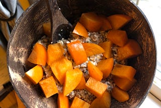 The Oats Series: Persimmon Overnight Oats
