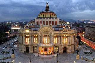 Comparar una ciudad: Dos lugares llamados Bellas Artes (MX — Ch)