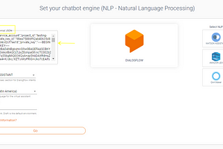 Linking Dialogflow with Blahbox