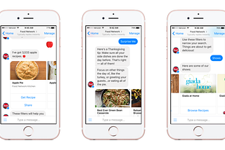 Three Chatbots For the Thanksgiving Weekend