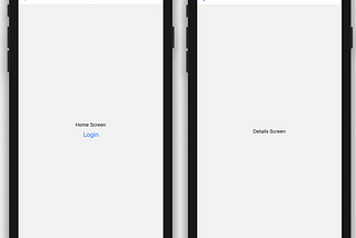 Screen Navigation in mobile app