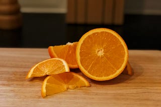 I like the smell of orange…