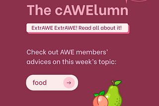The cAWElumn: Food