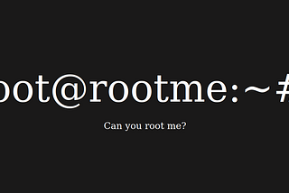 RootMe — Tryhackme