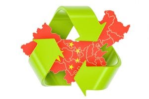 Ash and slag waste issue in China .