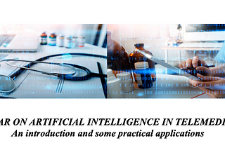 Presentation at the Webinar on Artificial Intelligence in Telemedicine!!