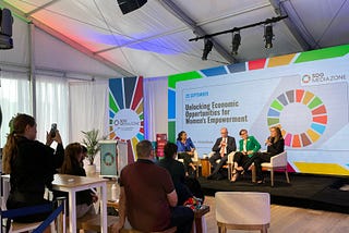SDG Media Zone: Unlocking Economic Opportunities for Women’s Empowerment