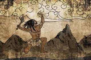 Myths of Kunlun Mountain 1 — Pangu breaking the sky