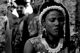 Evelyne Ily as Prisca in Mami Wata