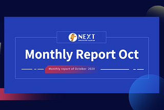 Monthly Report — October