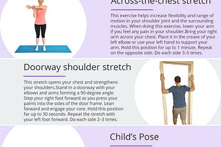 3 key exercises for shoulder pain