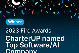 CharterUP Wins ‘Inno Blazer’ at Austin Business Journal Inno Fire Awards as Top Software / AI…