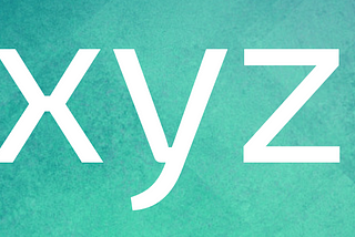 Planning to get a .xyz domain?