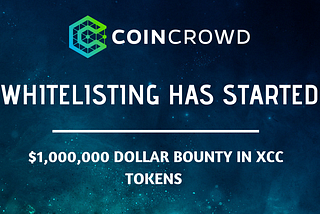 CoinCrowd’s Whitelist is Open! Sign Up Now!