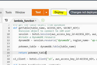 Using Lambda load data into DynamoDB