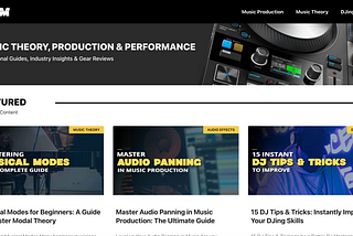 Press Release: 122BPM Unveils Brand New Website for Music Education, Industry News, and Expert…