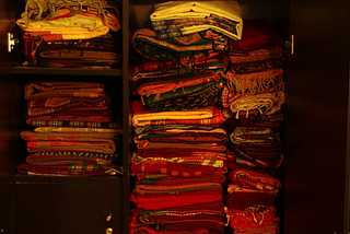 Seven Ways to Declutter Your Saris