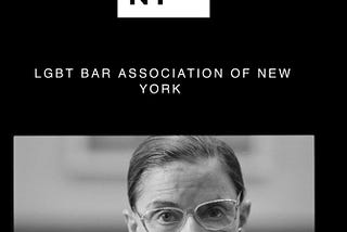 LeGaL mourns the profound loss of Justice Ruth Bader Ginsburg