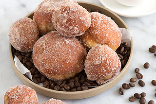 Coffee Custard Filled Donuts The Little Epicurean