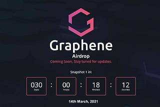 The GRAPHENE Airdrop Countdown has began!