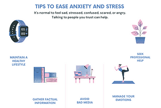 Tips to ease Anxiety and Stress