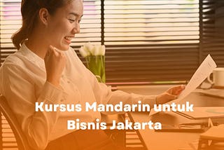 Les Bahasa Mandarin Jakarta