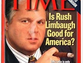 RUSH LIMBAUGH, the Fairness Doctrine, and the (further) rise of right-wing media.