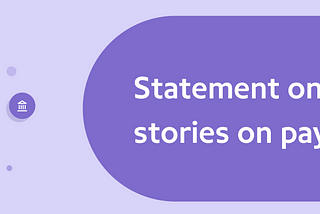 Statement on recent media stories on payment frauds