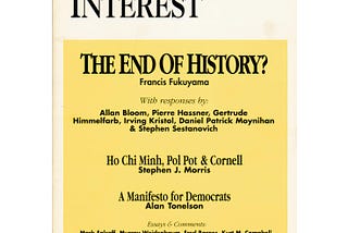 A History of the End of History