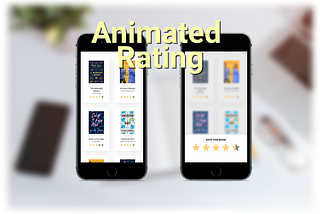 Animated Book Star Rating in React Native