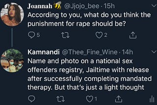 The Rape acceptance culture in my city.