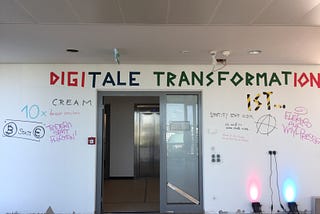 Digitale Transformation ist eine Baustelle