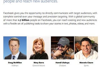 Facebook for CEOs & Business Influencers