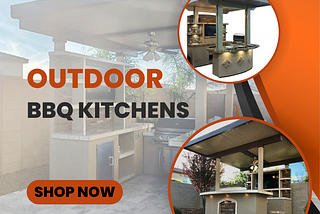 Outdoor BBQ kitchens for sale