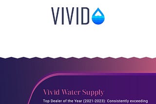 Vivid Water Supply | Water Treatment and Purification Company | Tampa, Florida, United States