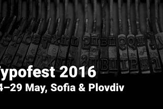 Typofest 2016 Conference