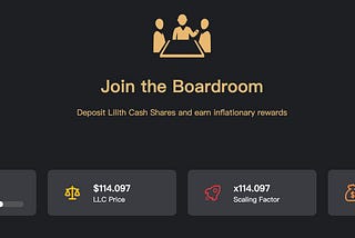 Lilith Cash Boardroom will open at 16:00(HKT) on Feb. 26