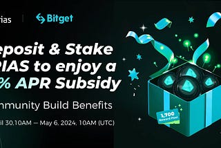 Trias x Bitget Community Build Benefits!