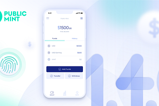 Public Mint mobile app — more secure, more intuitive