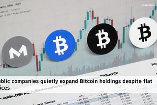 Public companies quietly expand Bitcoin holdings despite flat prices