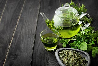 Green tea is full of antioxidants, can aid digestion, might reduce blood pressure and can help weight loss