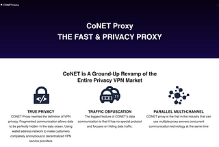 What are the differences traditional VPNs and a VPN APP using CONET privacy network