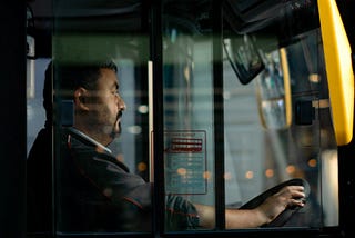 Oh No. The Person Playing Music Without Headphones Is The Bus Driver.