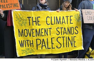 Why Palestine should be at the heart of the climate change conversation